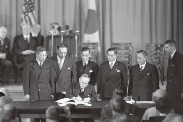 1951년 9월 8일 샌프란시스코 강화 조약.