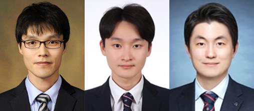 ▲ (왼쪽부터)최승목 박사, 박유세 박사, 이주영 박사. /한국재료연구원