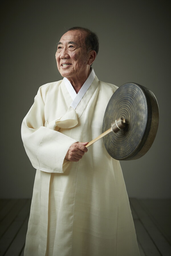 정영만 선생./남해안별신굿보존회