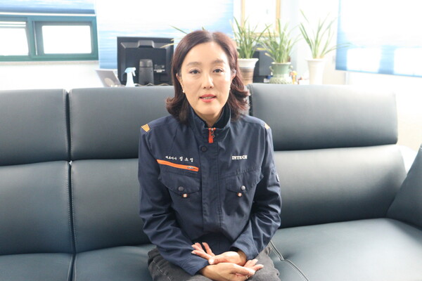 정소정(54) 인텍 대표. /안지산 기자