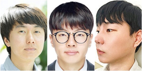 왼쪽부터 이동욱, 박신, 최석환 기자. /경남도민일보 DB