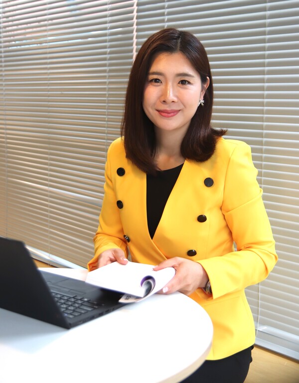 행사 진행을 준비하는 임현정 아나운서. /이서후 기자 