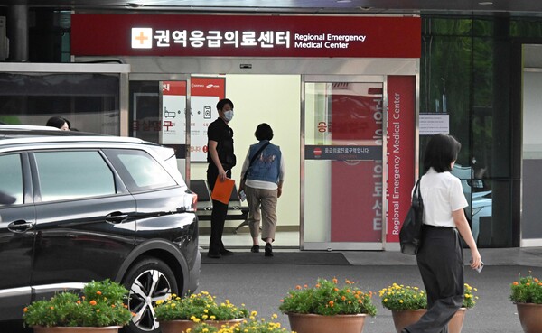 2일 오후 창원시 마산회원구 성균관대학교 삼성창원병원 모습. /김구연 기자