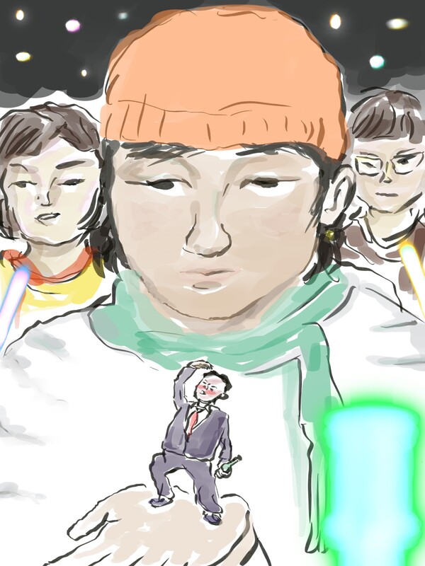 12.3 내란 사태를 겪고 이성륙 미술작가가 그린 그림. /이성륙