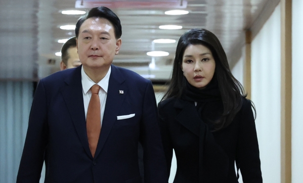 윤석열 대통령과 부인 김건희 여사. /연합뉴스