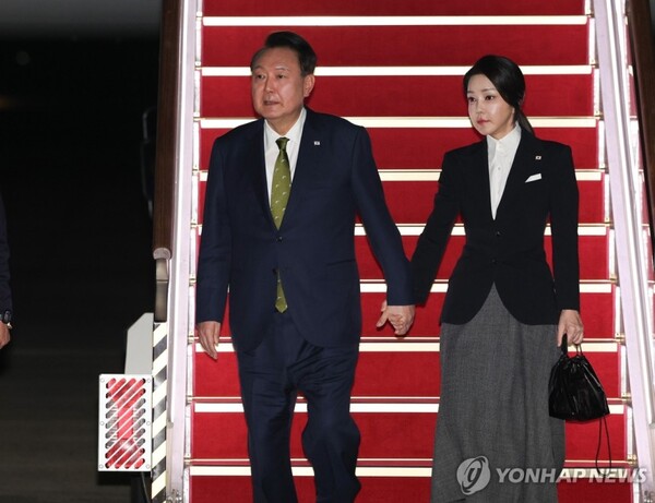 윤석열 내외. /연합뉴스