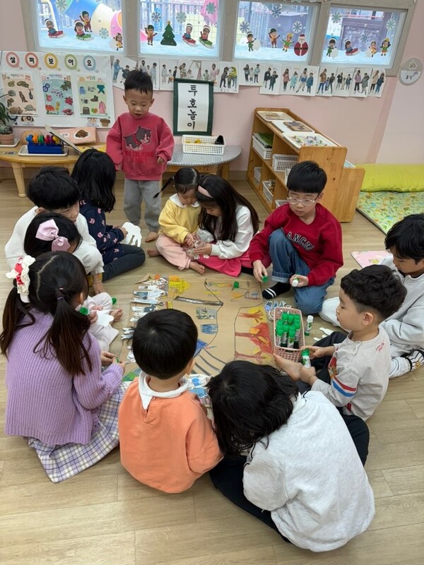 영-유 이음교육에 참가한 아이들. /박영희