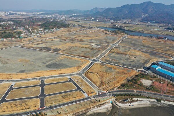 경남우주항공국가산업단지 사천지구 전경 /사천시
