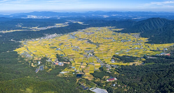 합천운석충돌구 전경. /경남도민일보DB