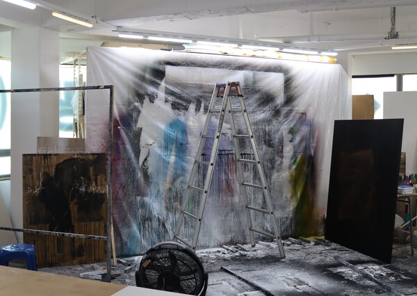 창원시 의창구 소답동에 위치한 김성훈 작가 작업실. /백솔빈 기자