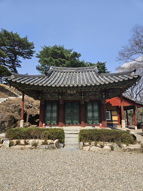 양산시 통도사 안양암 북극전 전경. /양산시