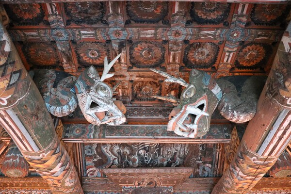 양산시 통도사 안양암 북극전 내부. /양산시