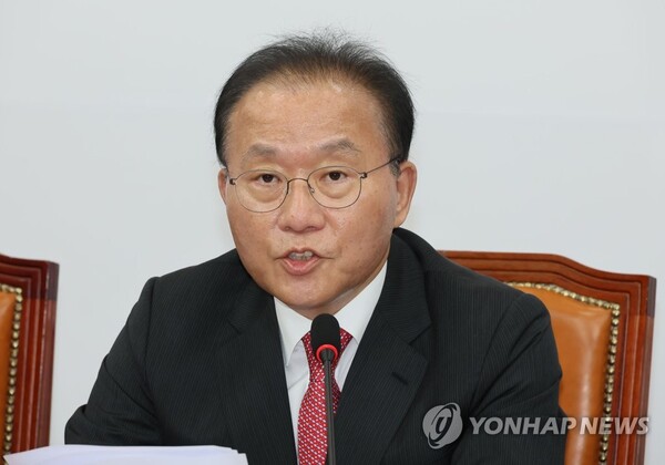 윤재옥 국민의힘 대선 중앙선거대책위원회 총괄선거대책본부장. /연합뉴스