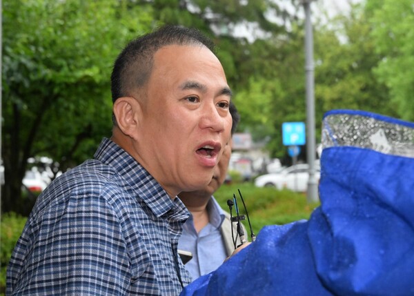 윤석열 전 대통령 부부 선거 개입 의혹 핵심인물인 명태균 씨. /경남도민일보  DB