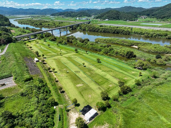 함안파크골프장 전경. .경남도민일보DB