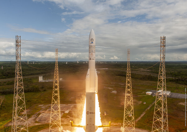 아리안 6호 첫 발사(2024년 7월 9일) /아리안스페이스 홈페이지