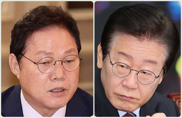 박완수 경남도지사와 이재명 대통령. /연합뉴스