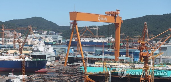 거제 한화오션 전경. /연합뉴스