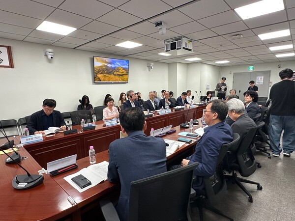 이재명 정부 균형발전정책 성공을 위한 특별지방자치단체 제도개선 방향 모색 토론회가 18일 국회 의원회관 제4간담회실에서 열리고 있다. /허성무 국회의원실