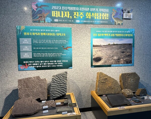진주익룡발자국전시관.