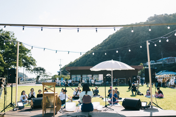 남해청년센터와 팜프라가 준비한 2025 청년의 날 ‘남해 감각’ 행사. /양희수