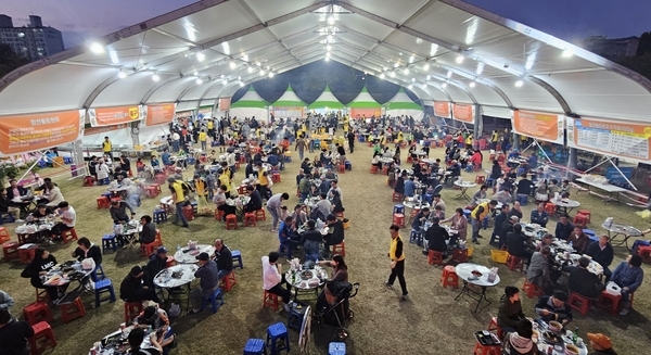 지난해 열린 합천황토한우축제 모습. /경남도민일보DB