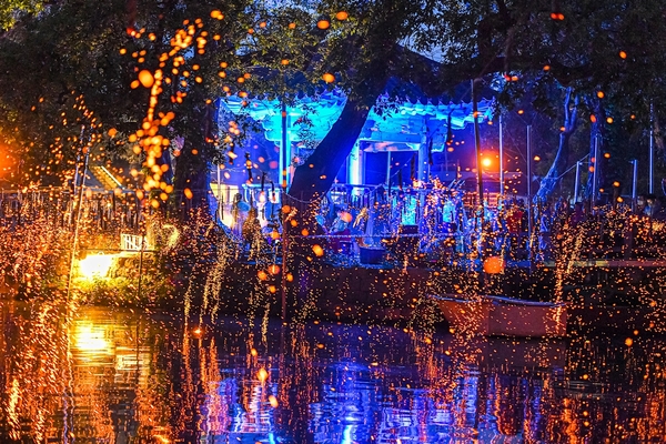 함안군 낙화놀이. /함안군청