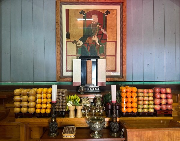 밀양 표충사에 있는 사명당 송운대사 진영.