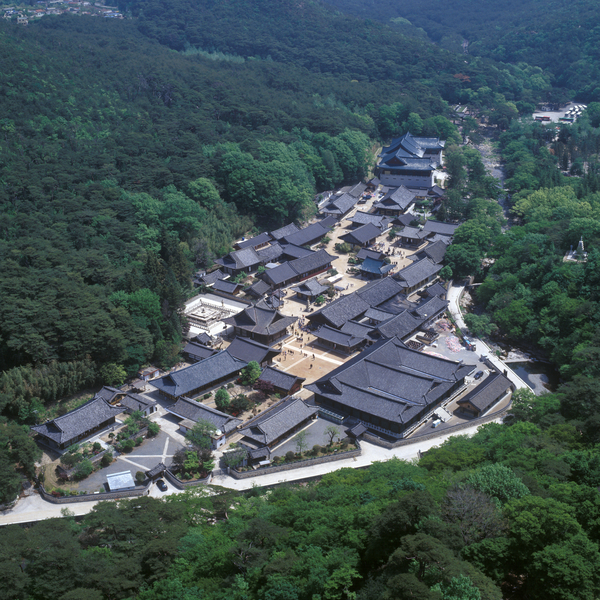 양산 통도사 전경.