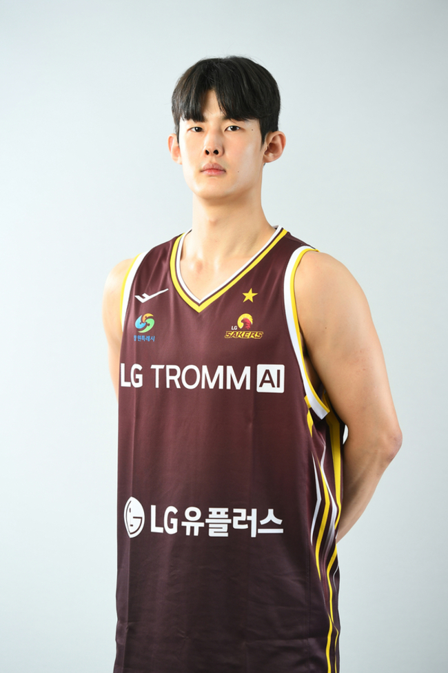 2025 신인 드래프트에서 지명된 창원LG 임정현. /KBL