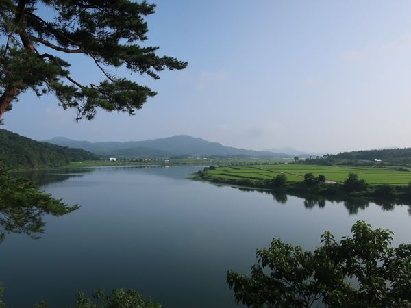 경북 상주 경천대에서 바라본 낙동강. /김석환