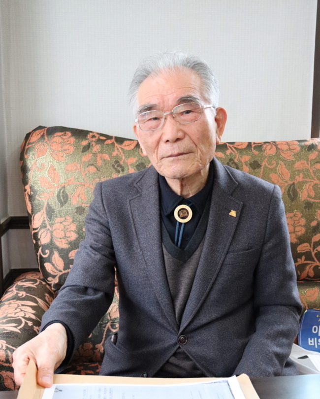 이우태 3.15의거정신계승회 회장. /경남도민일보 DB