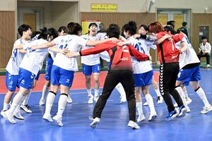 [<b>전국체전</b>]<b>경남</b> 여자 <b>핸드볼</b>, <b>전국체전</b>서 파란 일으켜
