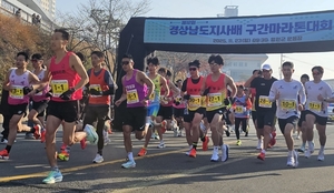 합천군, 제12회 경상남도지사배 구간마라톤대회